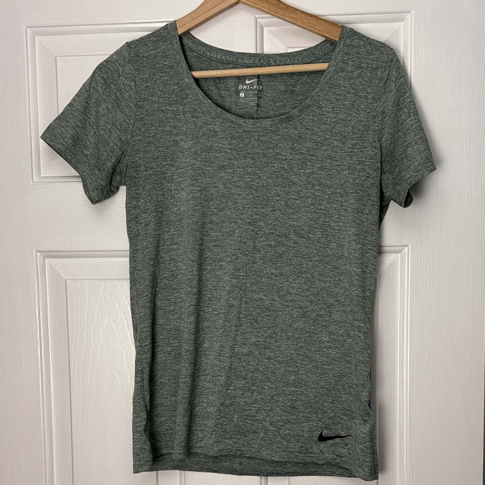 Nike Heather Green Short Sleeve Tee